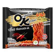 MAMA OK Dried Instant Noodles Oriental Kitchen Hot Korean Flavour 85g