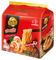 AJINOMOTO Yum Yum Instant Noodles Tom Yum Kung Flavour 80g x 5Pcs