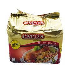 MAMEE Instant Noodles Tom Yum Chicken Flavour 55g x 5Pcs