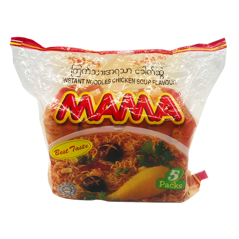 MAMA Instant Noodles Chicken Soup Flavour 55g x 5Pcs