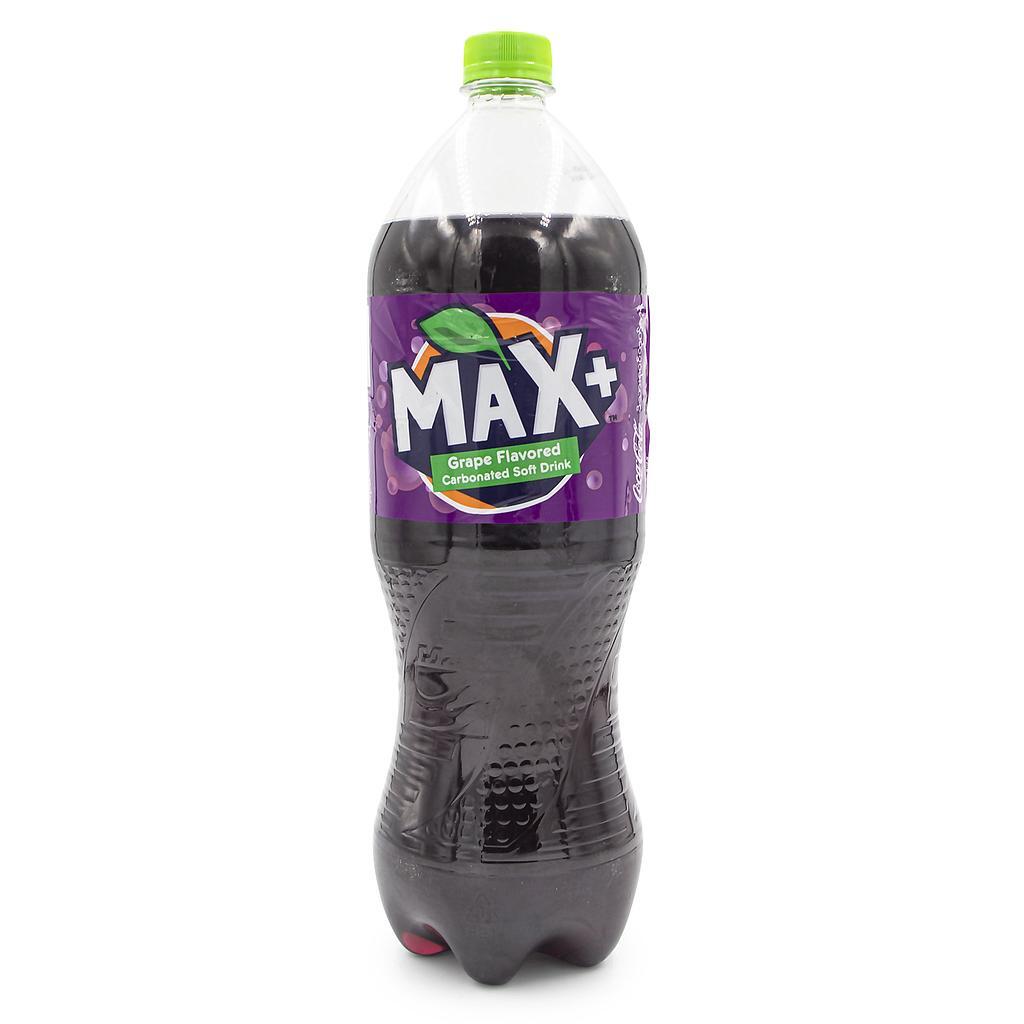 Max Plus Grape Flavored Carbonated Soft Drink 1.25L