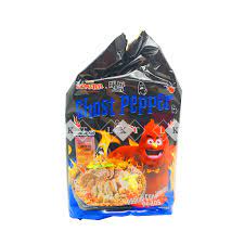 MAMEE Spicy Beef Mushroom Soup Instant Noodles Ghost Pepper (103g x4Pcs)