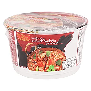 Wai Wai Tom Yum Shrimp Cream Soup Flavour Instant Noodles (Bowl) 70g