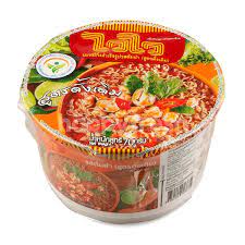 Wai Wai Tom Yum Flavour Instant Noodles (Original) (Bowl) 70g