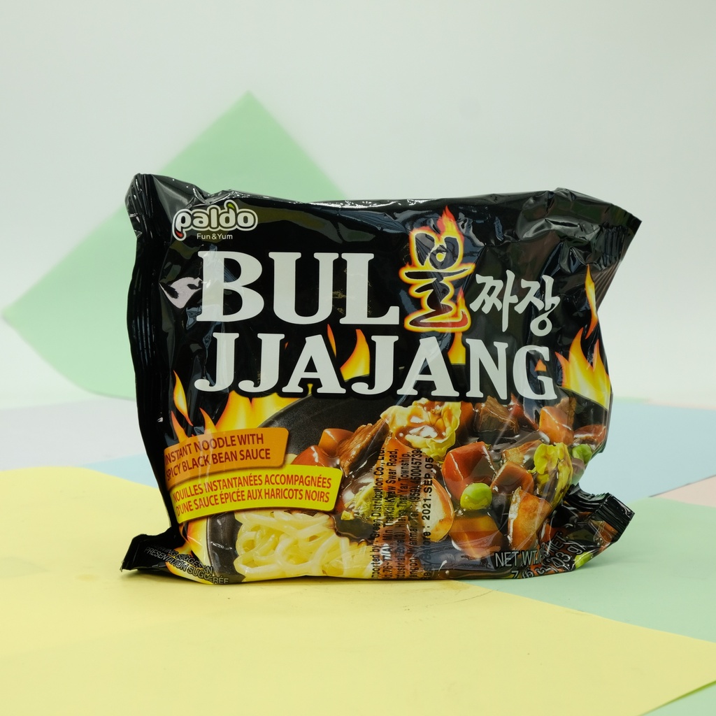 Paldo BUL JJA JANG Instant Noodle With Spicy Black Bean Sauce 203g