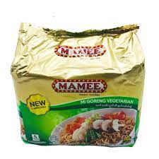 MAMEE Instant Noodles Mi Goreng Vegetarian Flavour (55g x 5Pcs)