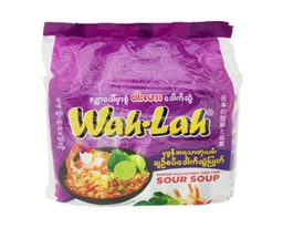 Wah-Lah Instant Noodle Shrimp Flavoured Tom Yum Sour Soup 55g x 30Pcs