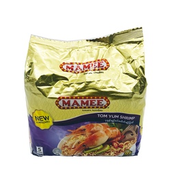 Mamee Instant Noodles Tom Yum Shrimp Flavour 55g x 5Pcs