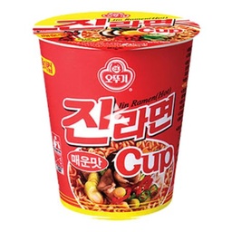 OTTOGI Instant Noodle Jin Ramen Spicy Flavour 65g