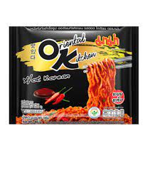 MAMA OK Dried Instant Noodles Oriental Kitchen Hot Korean Flavour 85g