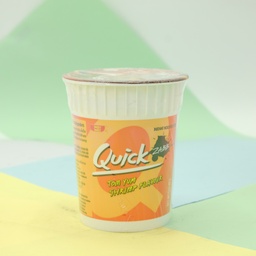 Quick Instant Noodles Cup Tom Yum Shrimp Flavour 60g