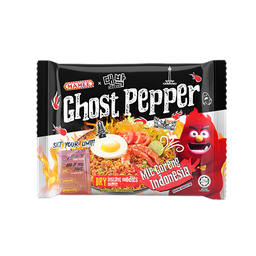 Mamee Mie Goreng Indonesia Dry Instant Noodles Ghost Peeper 121g